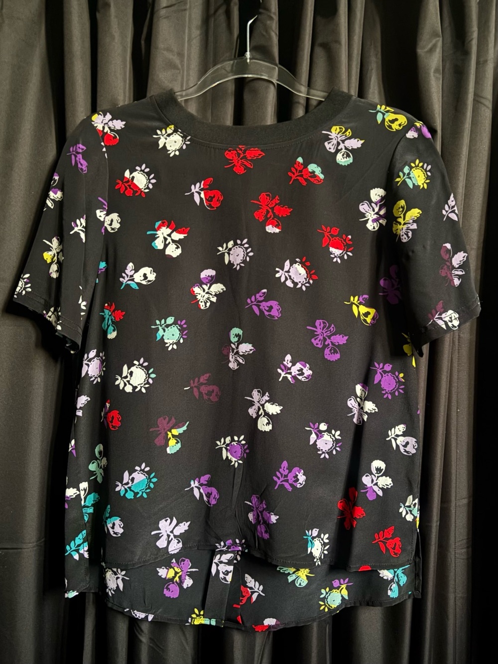 Diane Von Furstenberg Silk Print Top